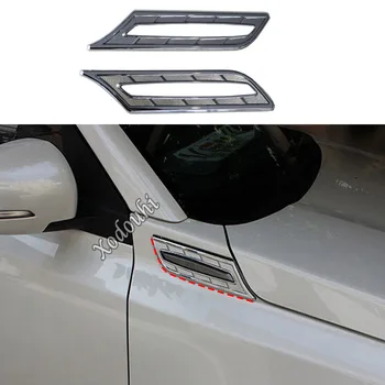 Для Suzuki Vitara Escudo 2016 2017 2018 2019 2020 Детектор ABS Хромированная Передняя Боковая Накладка На Крыло Вентиляционное Отверстие Для Выхода Воздуха Отделка Лампы